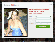 Tablet Screenshot of grannysexbook.com